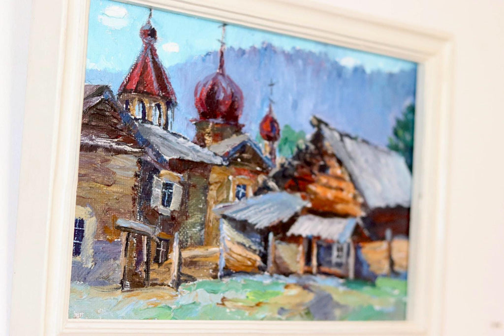 “Church and Huts” by A. Vesnin 2003