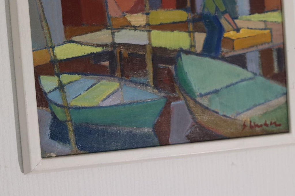 “Houses and Boats” by Helge Linden