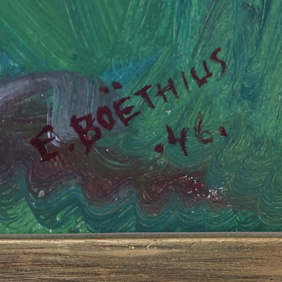 “Landscape” by Erik Boëthius (1897–1970)