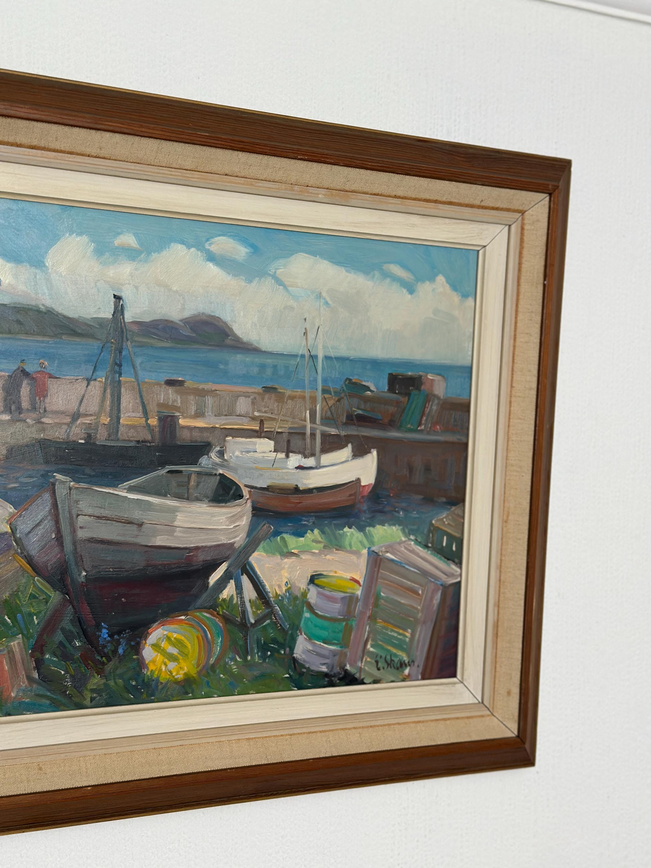 “Boats in Port” by Eskil Skans