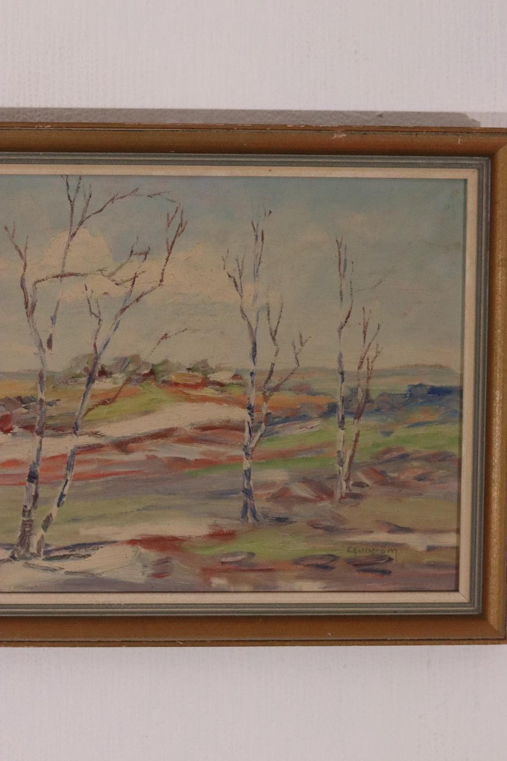 “Birch Trees” by Erik Kullström