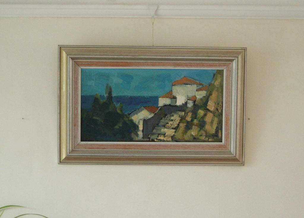 “Coastal Village” by Bengt Hillgrund