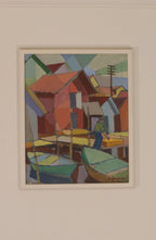 “Houses and Boats” by Helge Linden