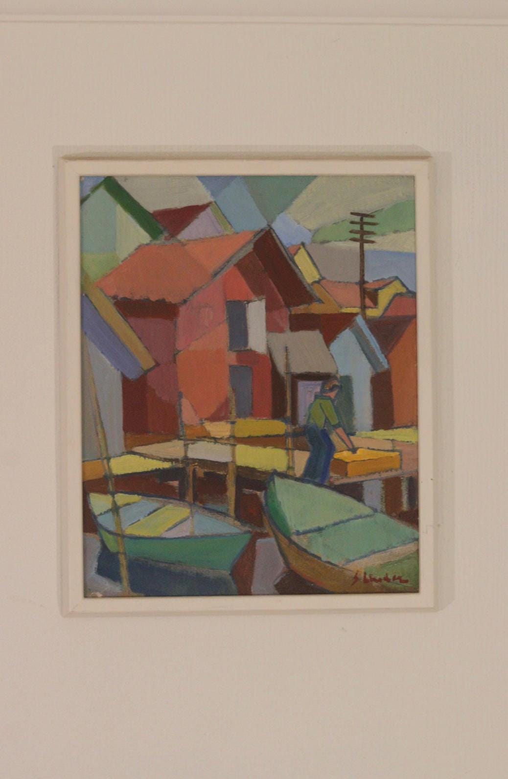 “Houses and Boats” by Helge Linden