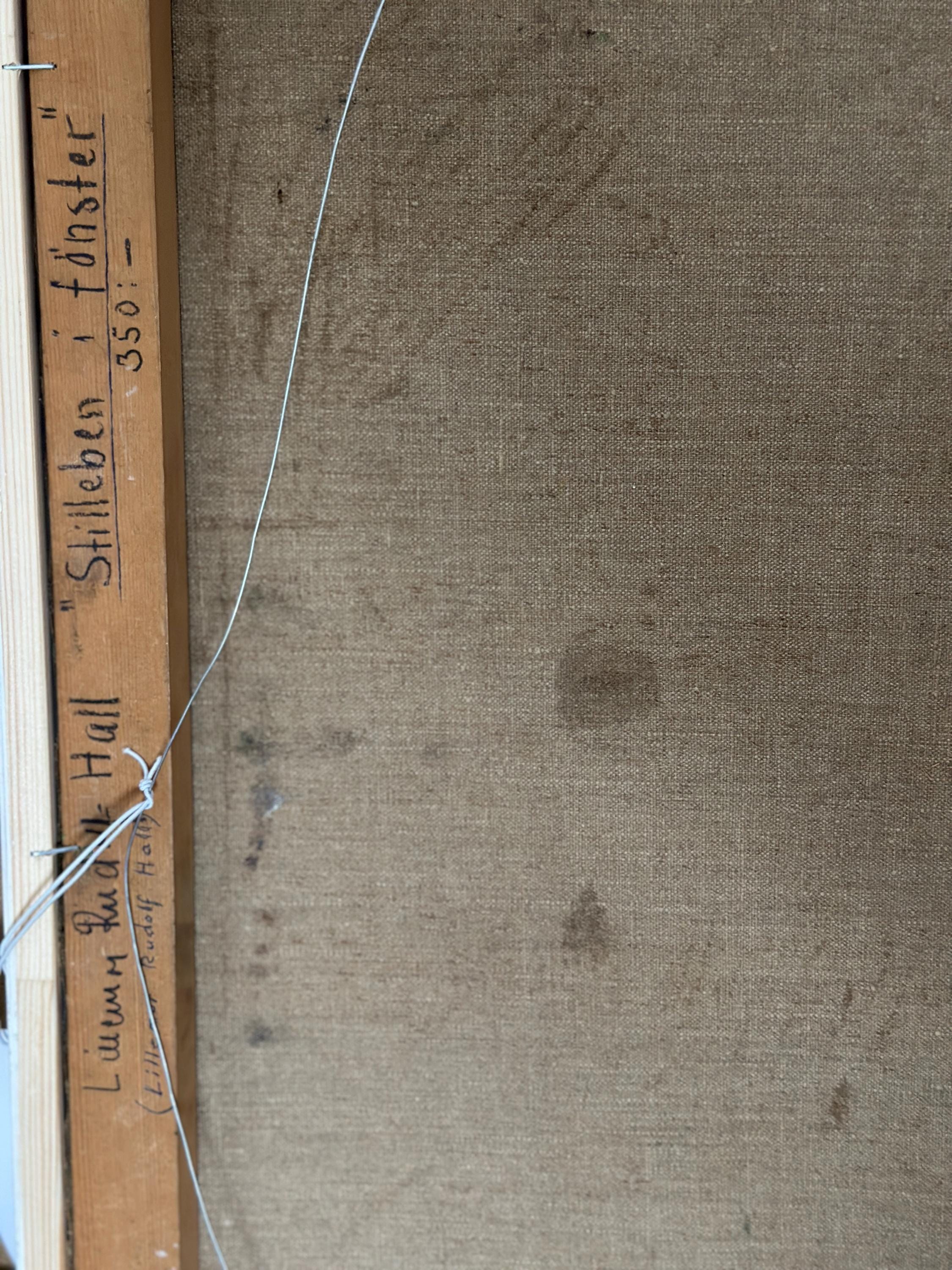 “Still Life in Window” by Lillemor Rudolf Hall