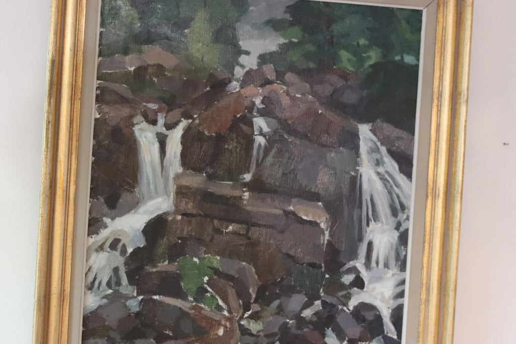 "Cubist Waterfall" – Larson