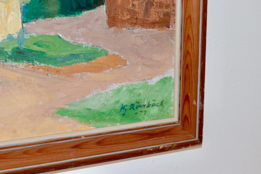 "Village" by Hjalmar Rönnbäck