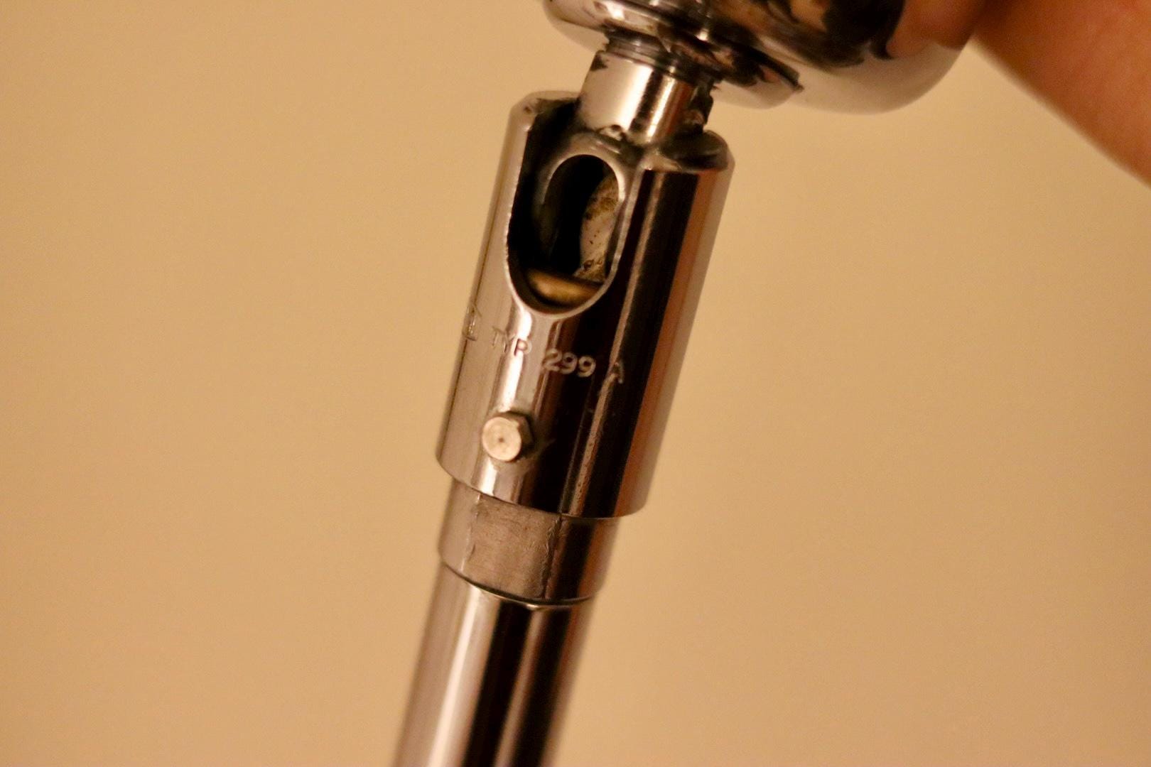 Danish 1960's Pair of Statement Trump Shape Lights in Chrome, designed by Börje Claes for Norlett Elit.