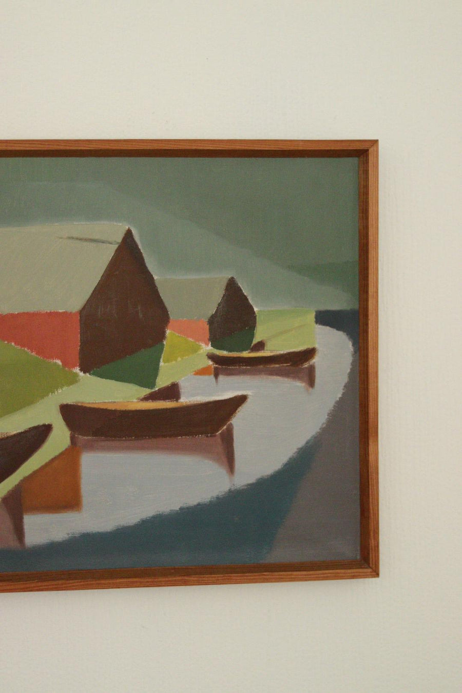 “Moored Boats” by bon