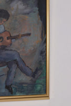 “Troubadour with His Guitar” by Calle Svensson – Åmål, Dalsland