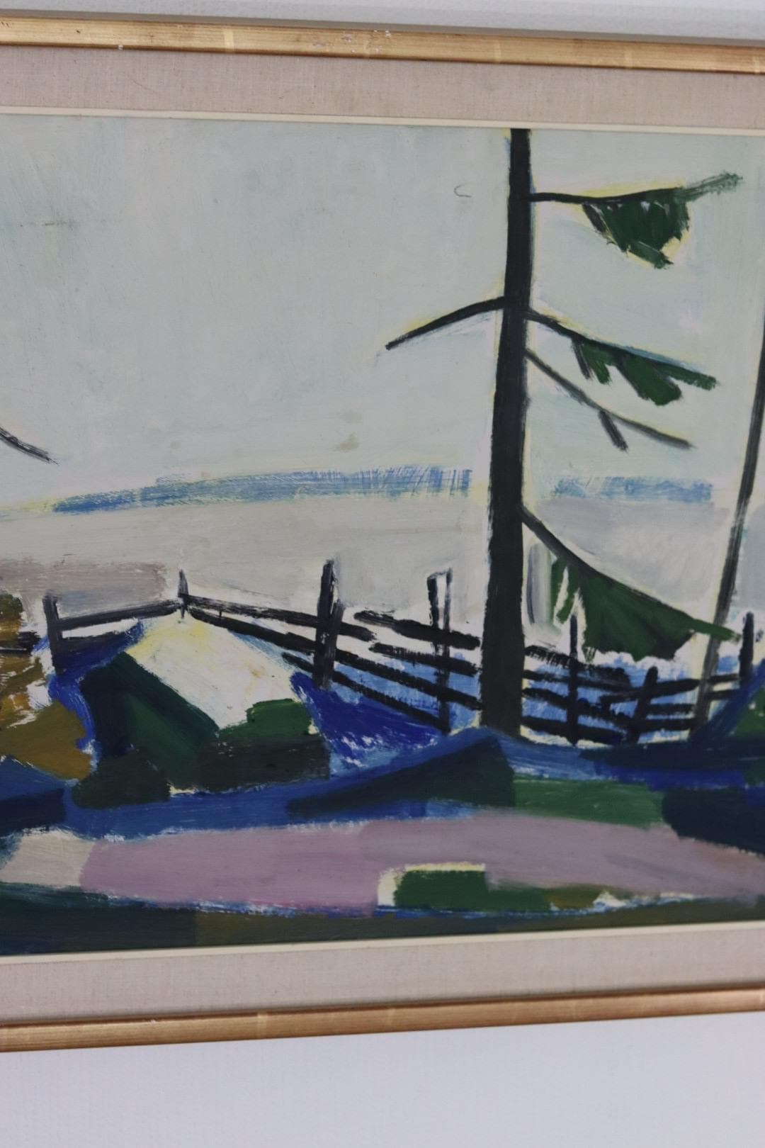 “Winter Day in the Garden” by Kåge Liefwendal 1960s