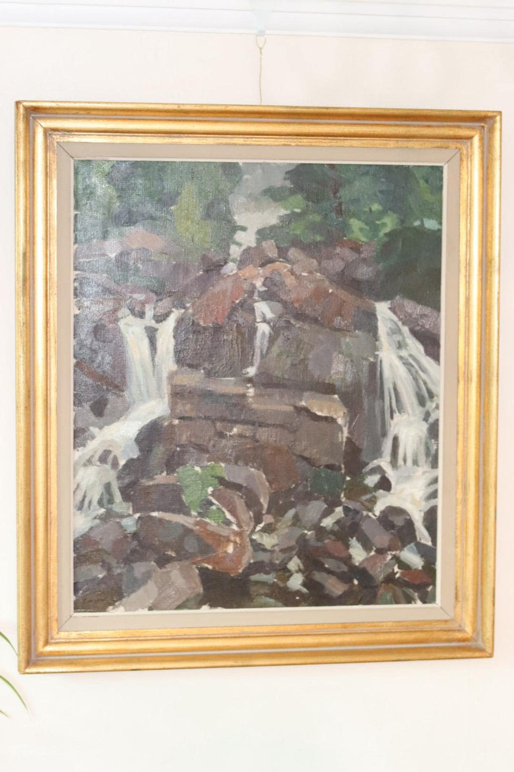 "Cubist Waterfall" – Larson