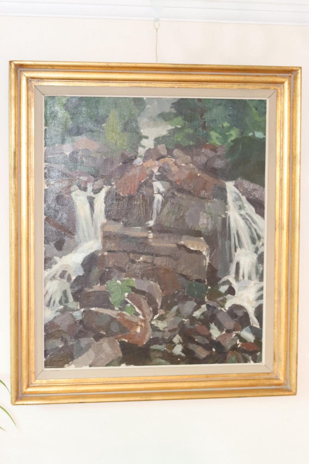 "Cubist Waterfall" – Larson