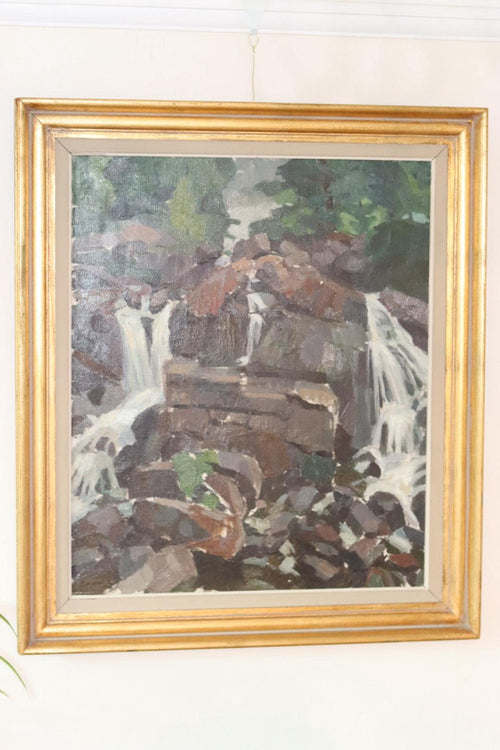 "Cubist Waterfall" – Larson
