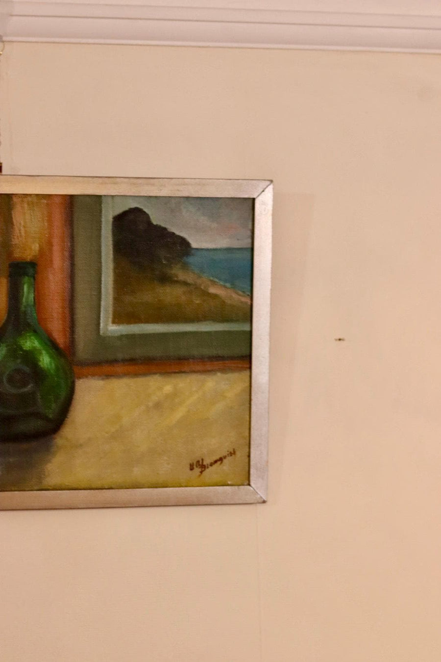 "Still Life with Bottles " by Uno Blomquist