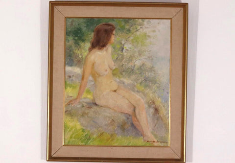 “Sitting Woman” by Karl Vilhelm Anstensen