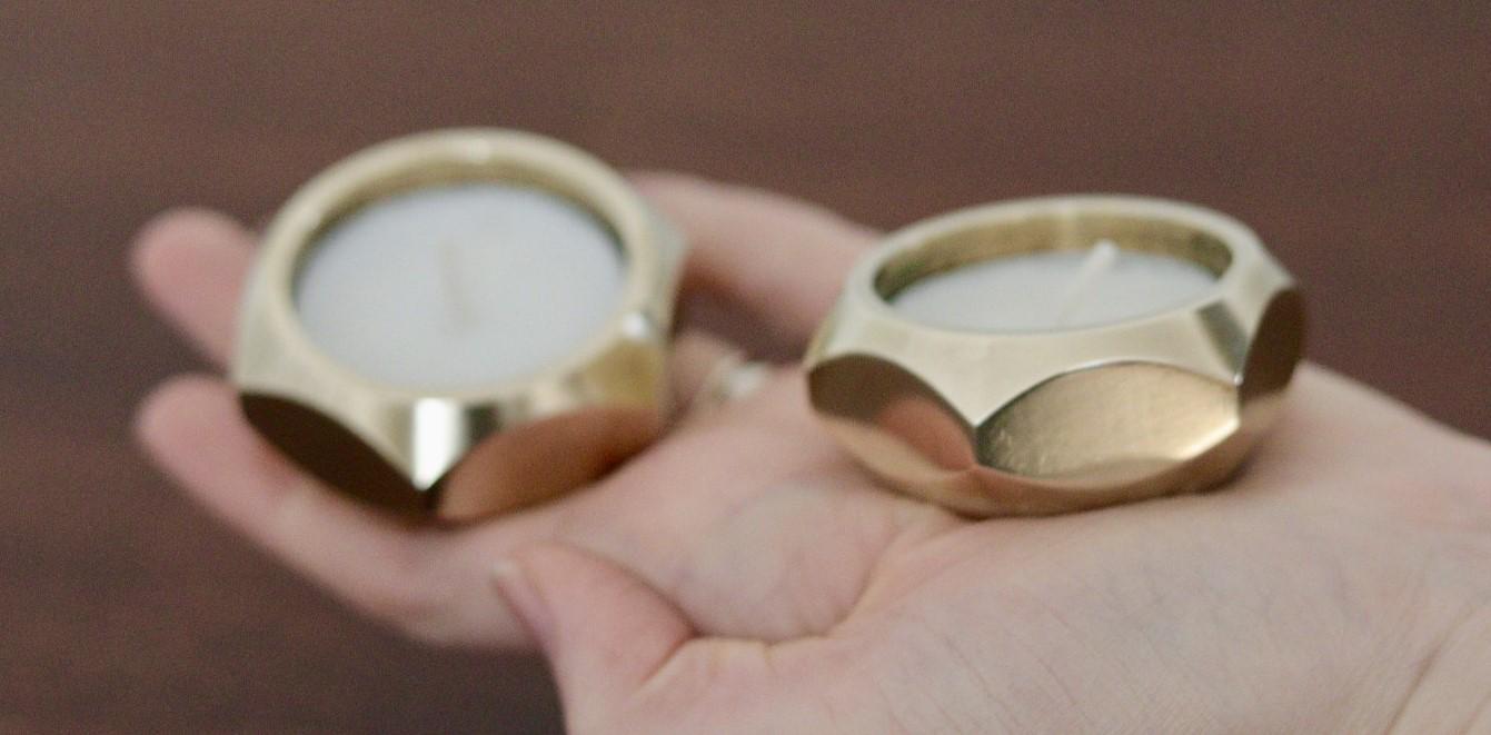Pair of Candleholders by Skultuna
