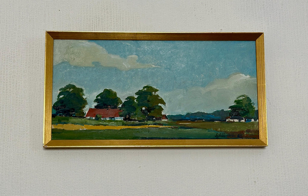 “Landscape with Farms” by Schörström