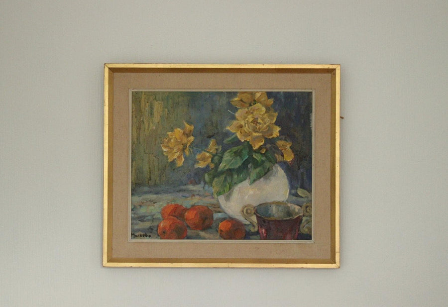 “Still Life Yellow Roses” by Markebo
