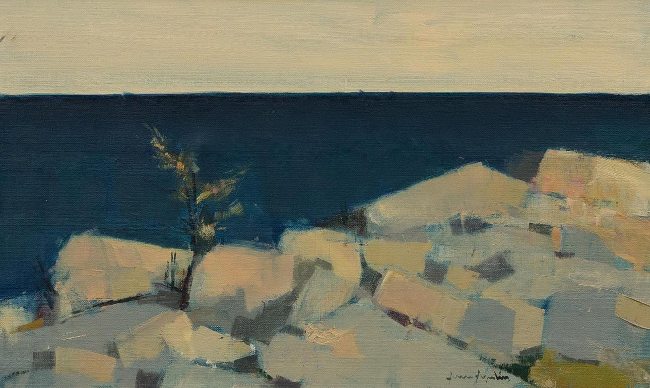 “Coastal Landscape” by Arne Aspelin