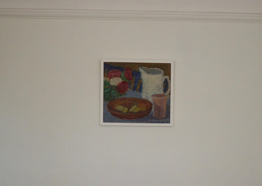 "Jug and Fruit" by Lise Drougge