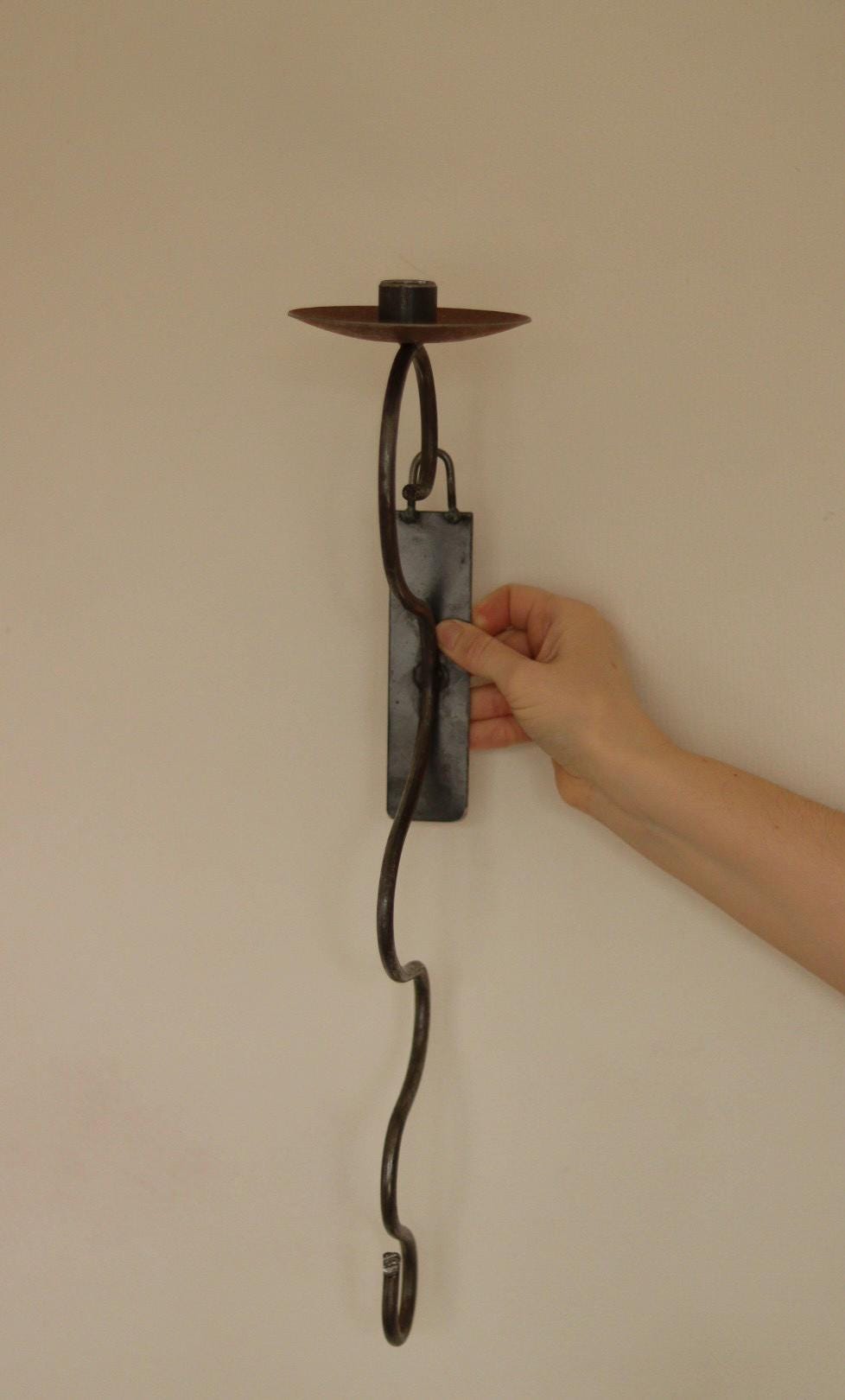 Pair of Mid-Century-Swedish Sconces with Black Coating