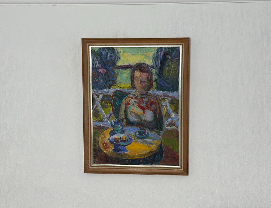 “Café Scene” by Bertil Eriksen