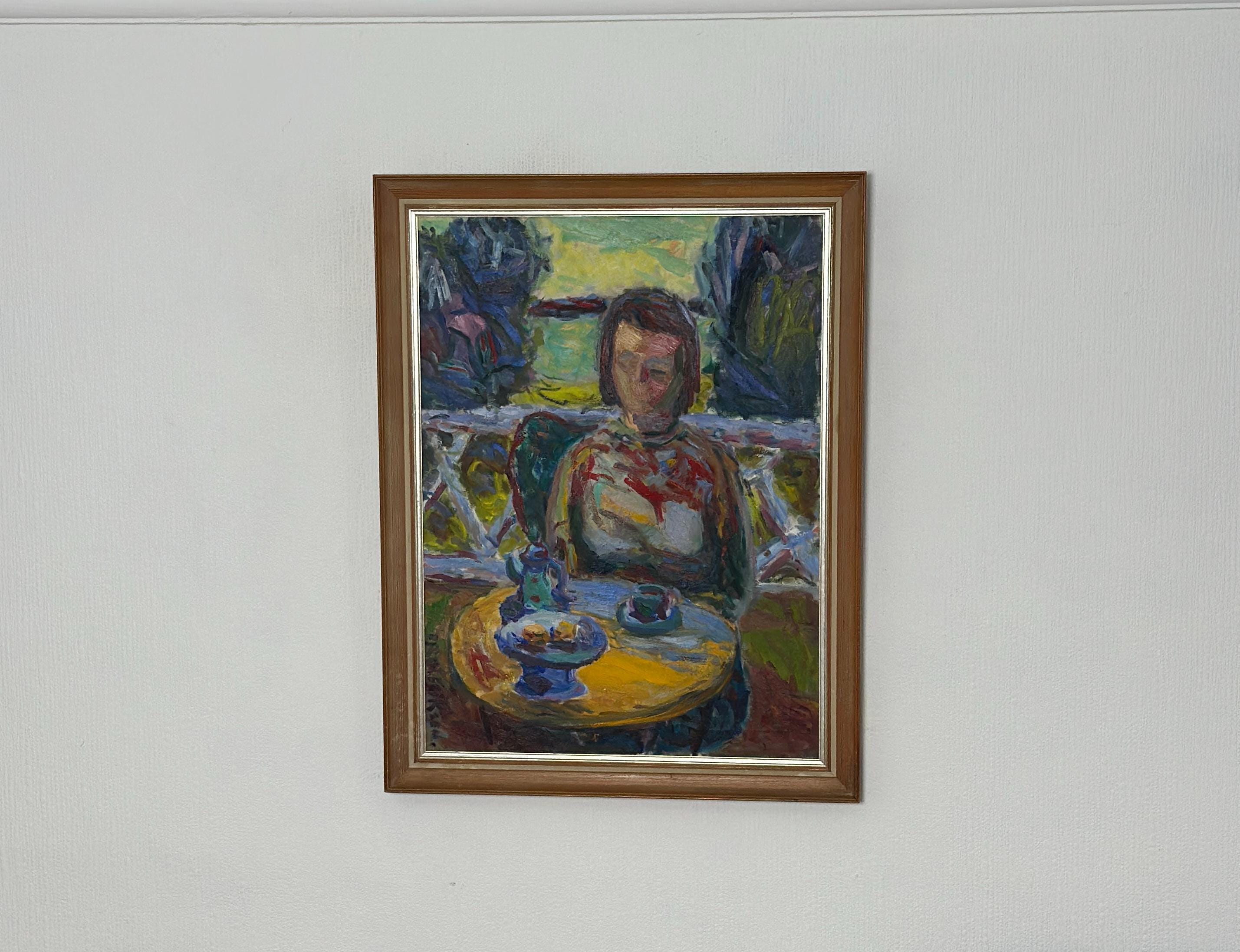 “Café Scene” by Bertil Eriksen