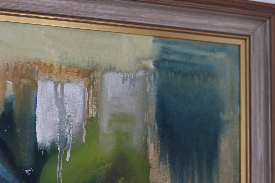 Original Swedish Oil on Canvas – “Vibrant Still Life”