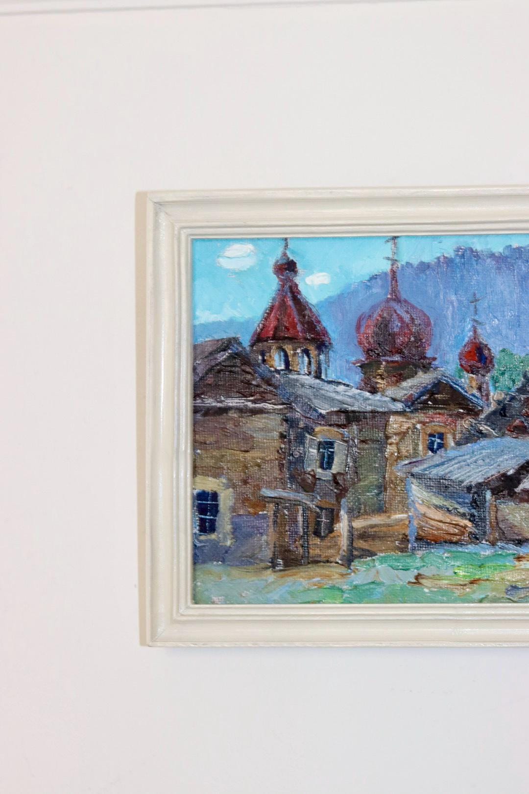 “Church and Huts” by A. Vesnin 2003