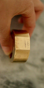 Pair of Mid-Century Swedish Brass Candle Holders by ARTHUR PE, Kolbäck