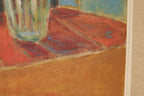 Mid-Century Swedish Oil on Masonite "Still Life"– Dated 1953