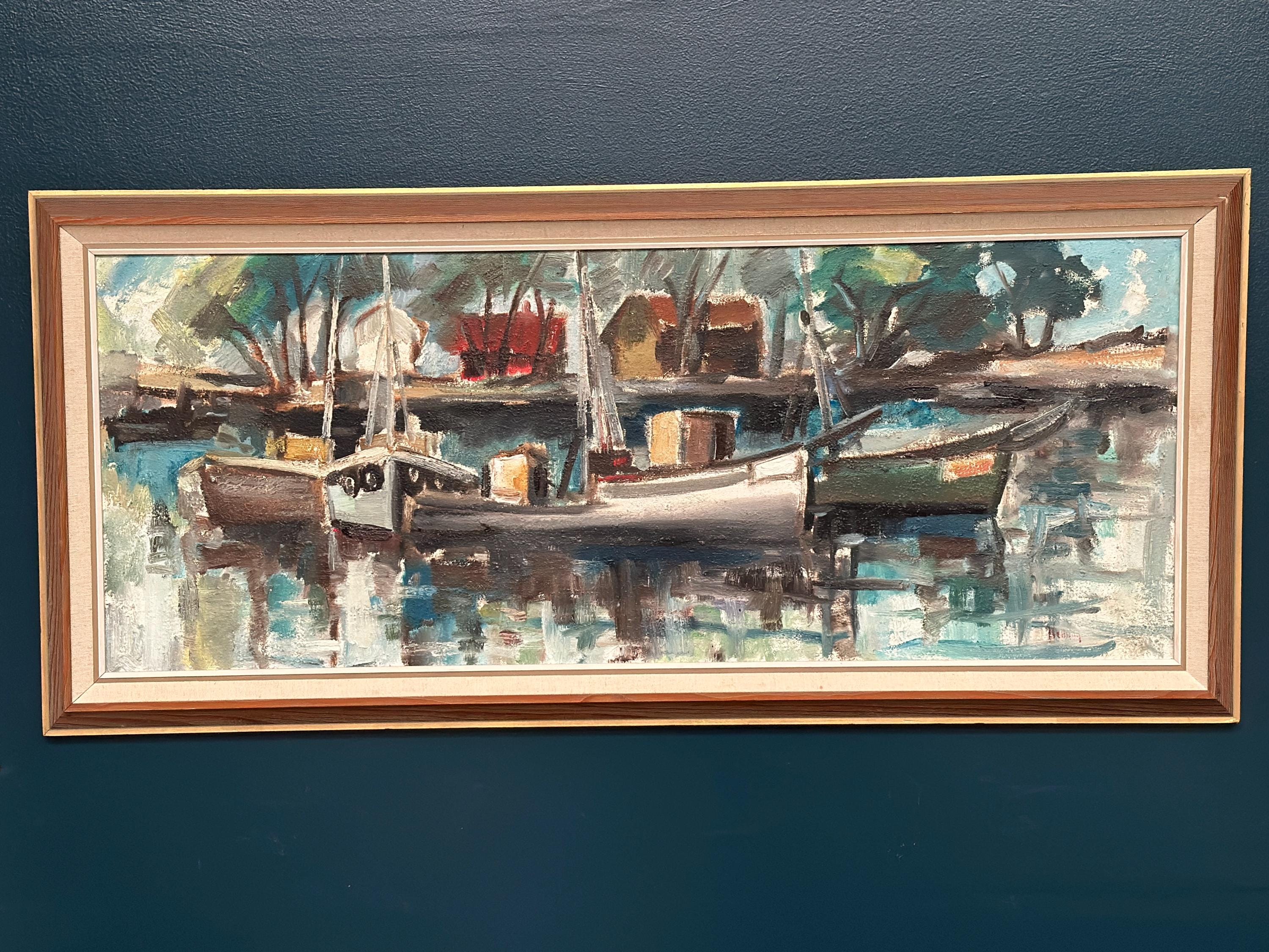 “Harbour Motif” By DAG BJÖRN HELLSING