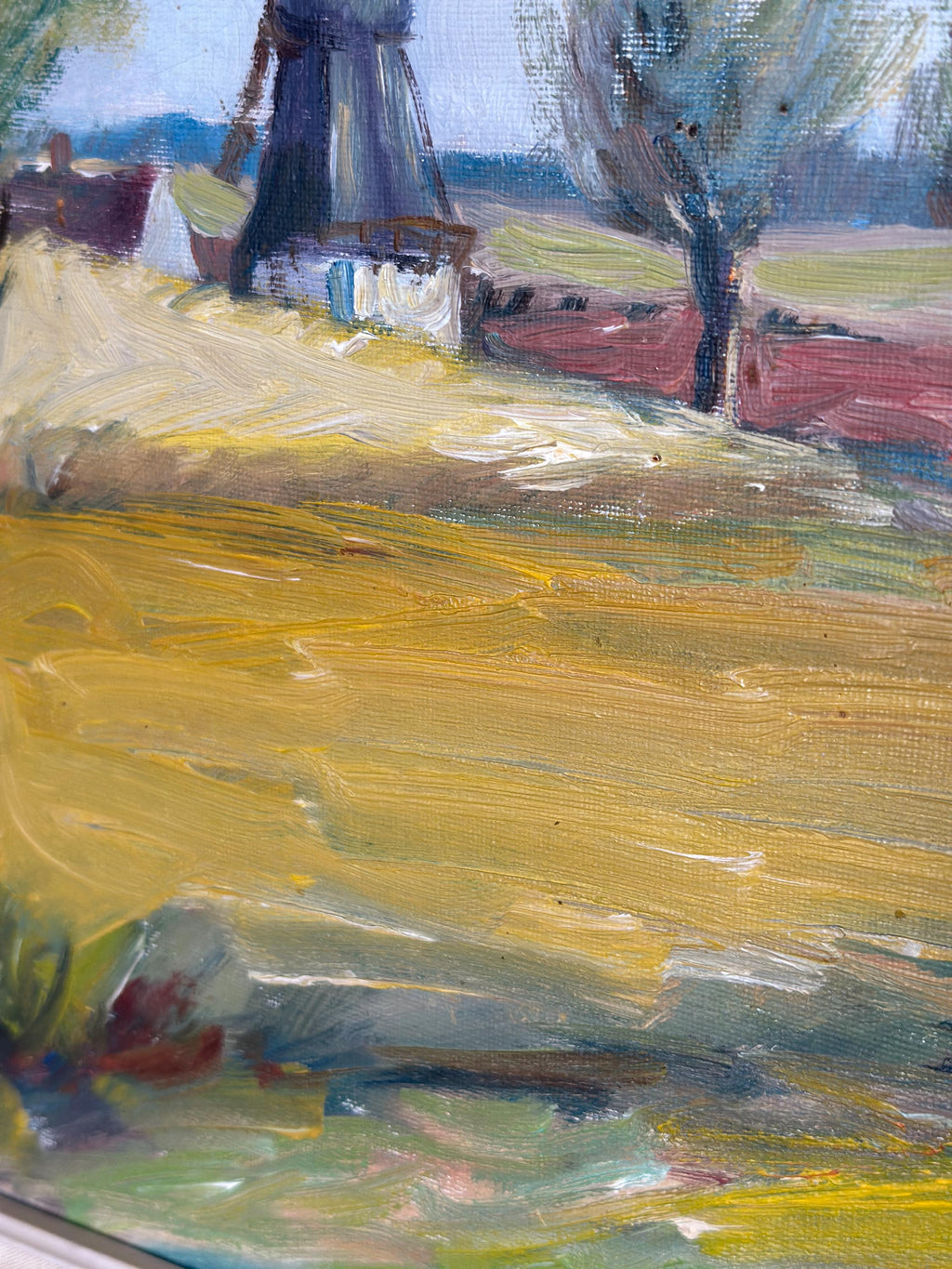 “Farm View” by P. O. Jansson