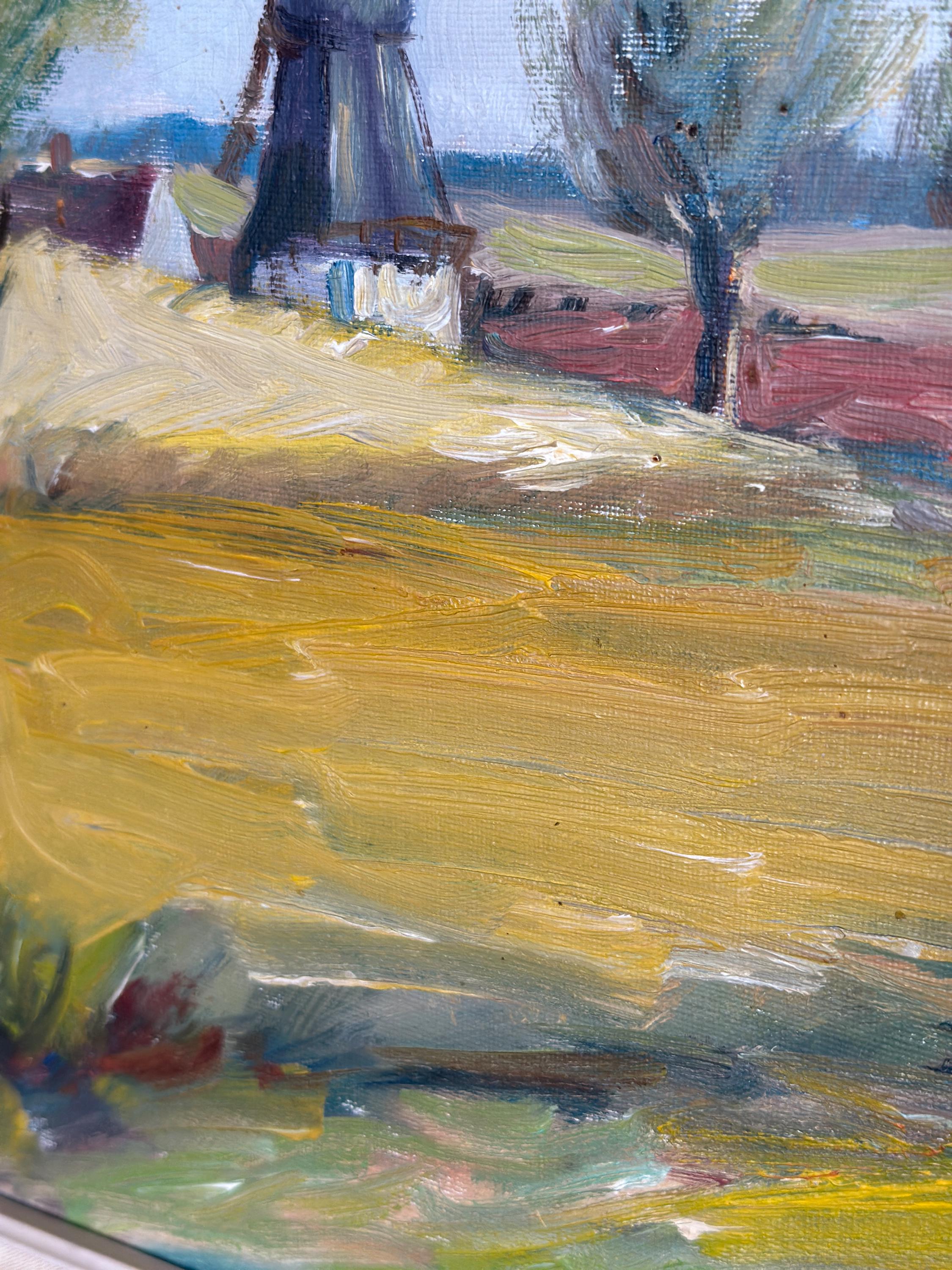 “Farm View” by P. O. Jansson