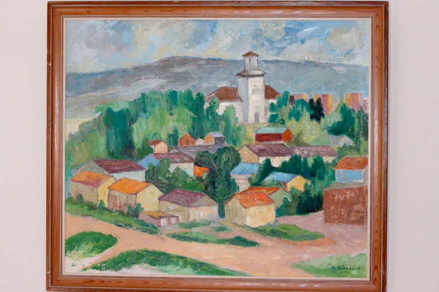 "Village" by Hjalmar Rönnbäck