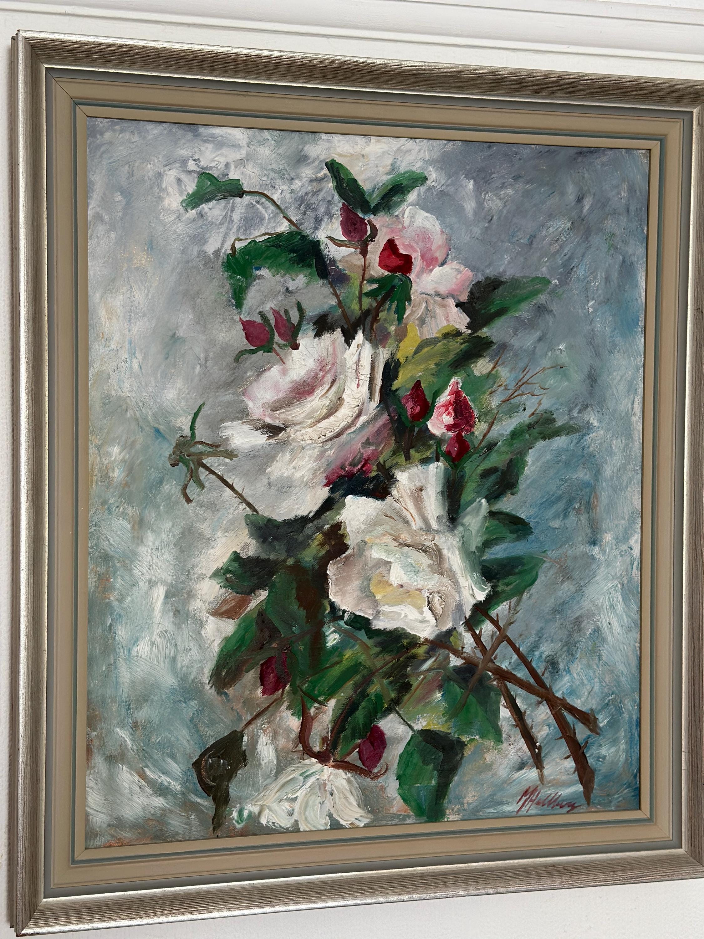 “Flower Still Life” By M. Hellberg