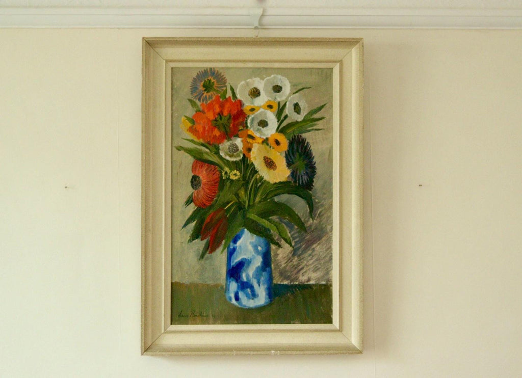 “Still Life with Blue Vase” by Lars Boethius