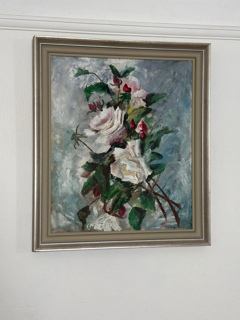 “Flower Still Life” By M. Hellberg