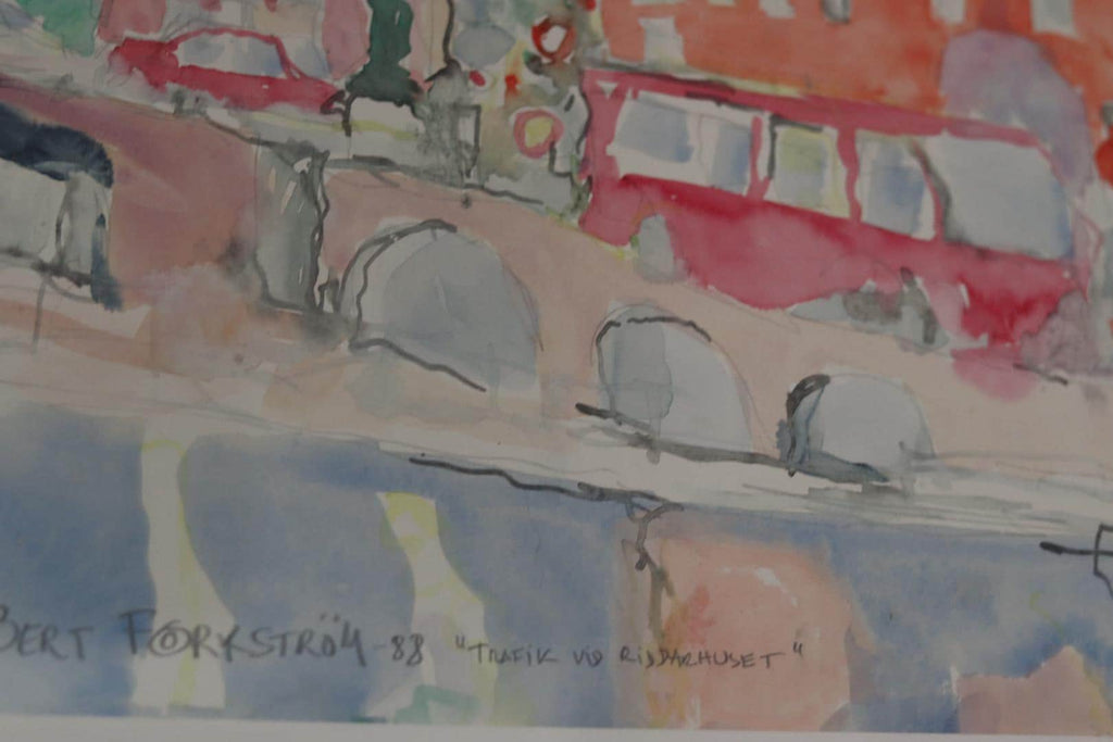 “Traffic at the Knight's House” by Bert Forkström