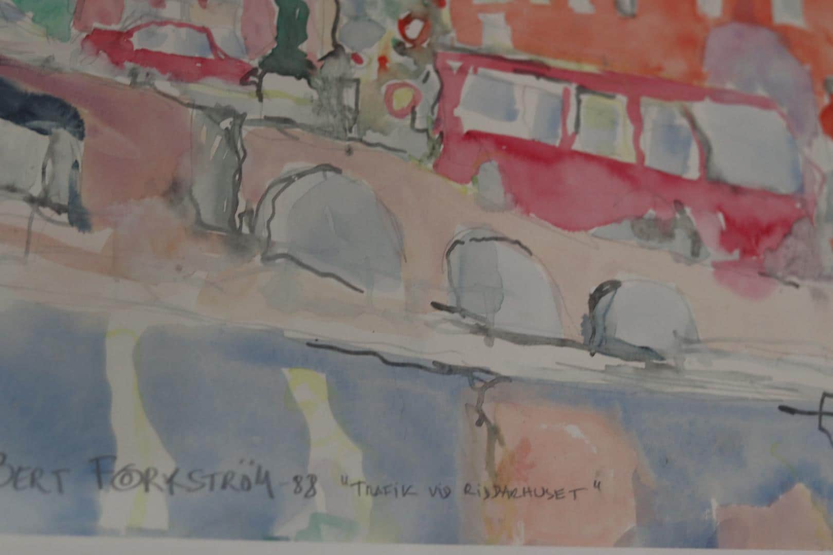 “Traffic at the Knight's House” by Bert Forkström