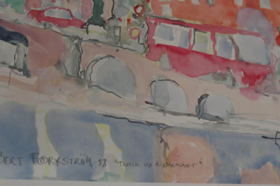 “Traffic at the Knight's House” by Bert Forkström