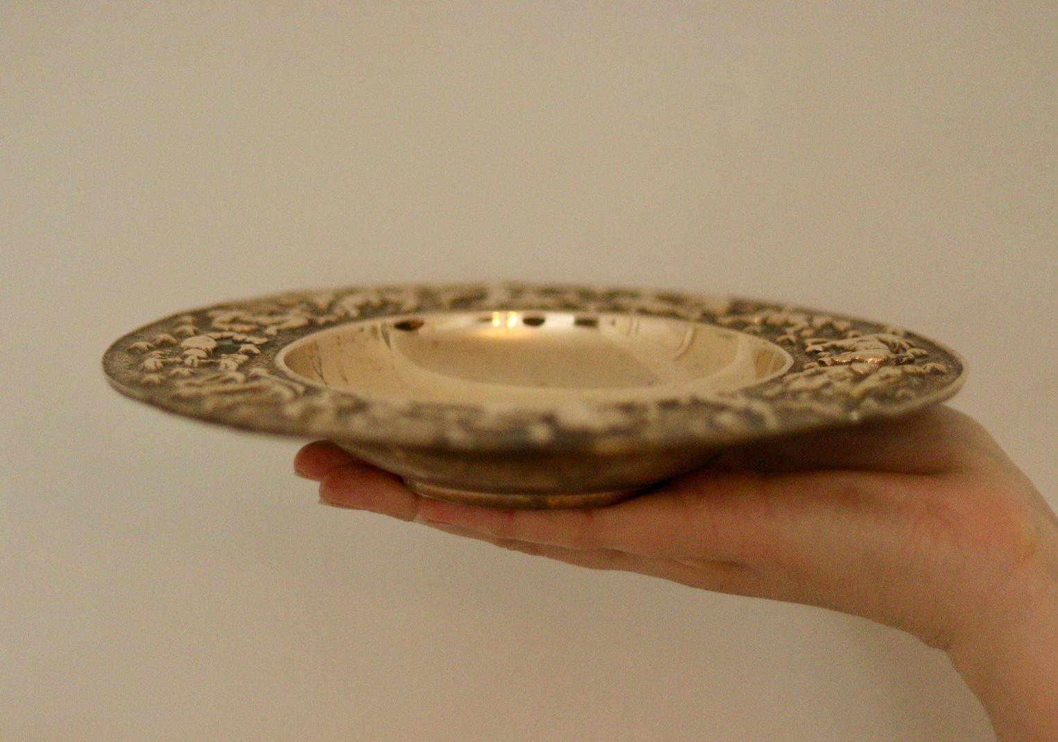 Zodiac Brutality Vintage Brass Dish