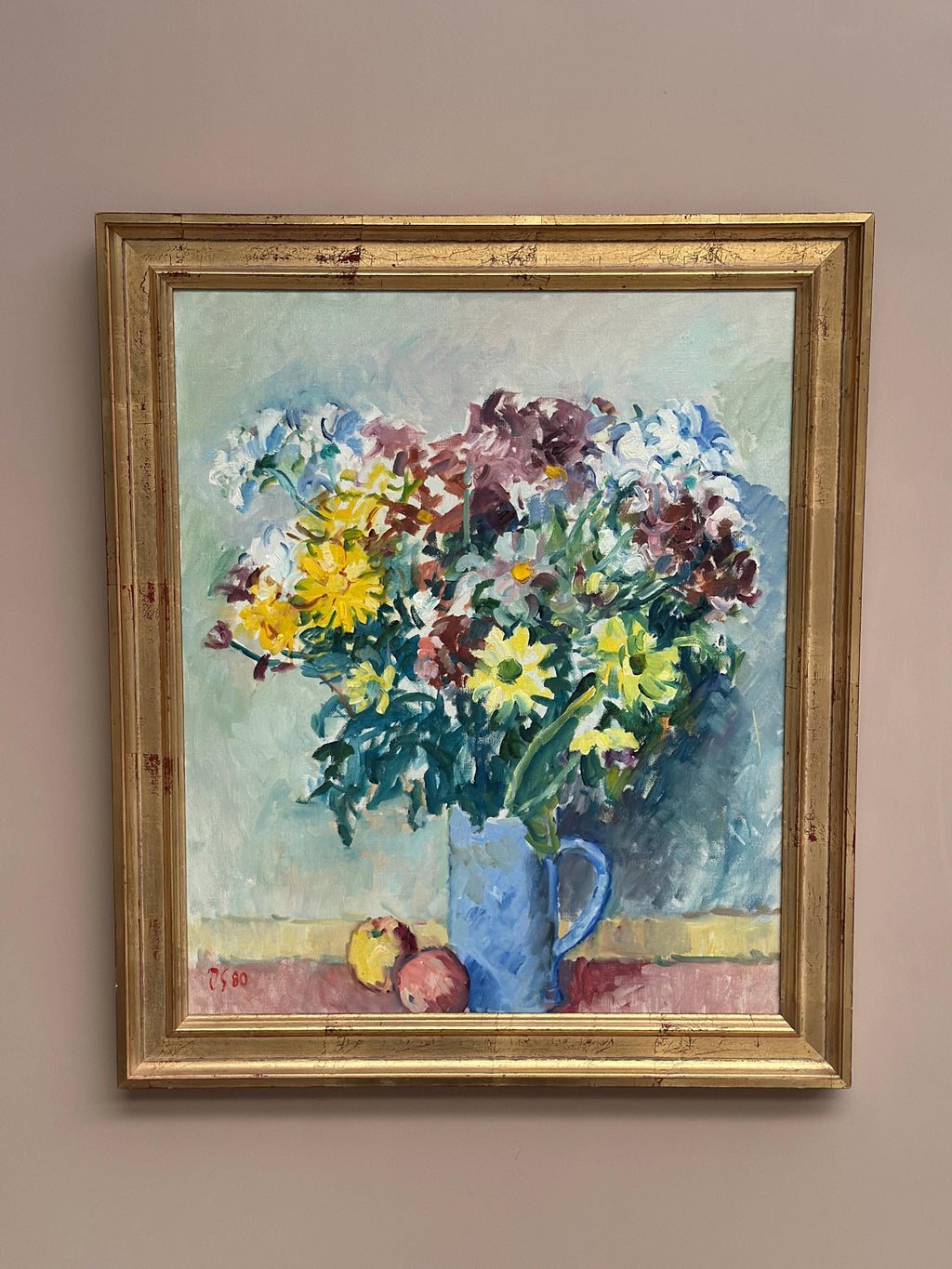 “Still Life with Flowers in Vase” by Jan Sonne