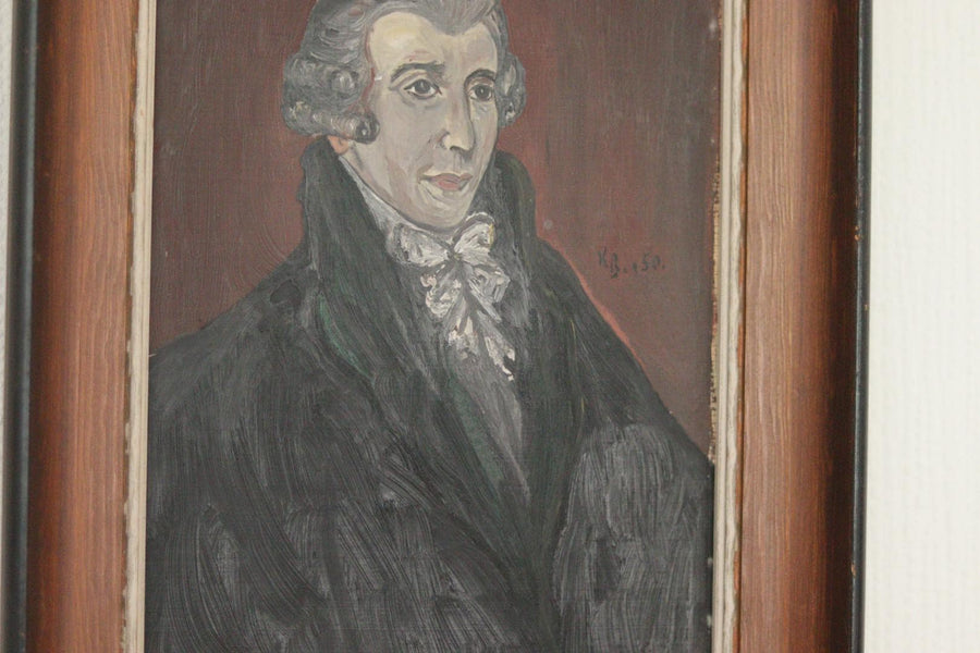 “Portrait of Joseph Haydn” by KB, 1950