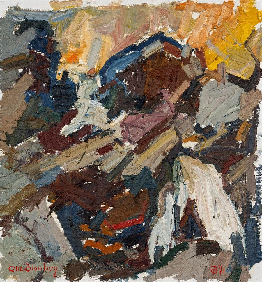 Fjällbäck by Olle Blomberg, 1971