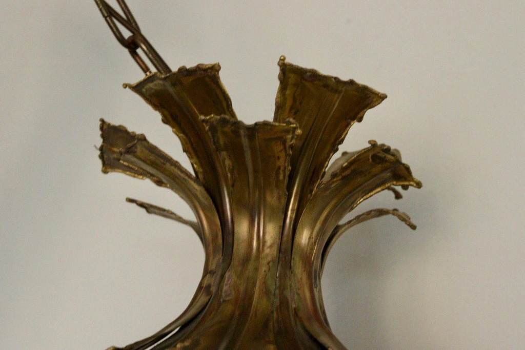 1960's  Danish Butalist Pendent by Svend Aage Holm Sørensen, " Onion"