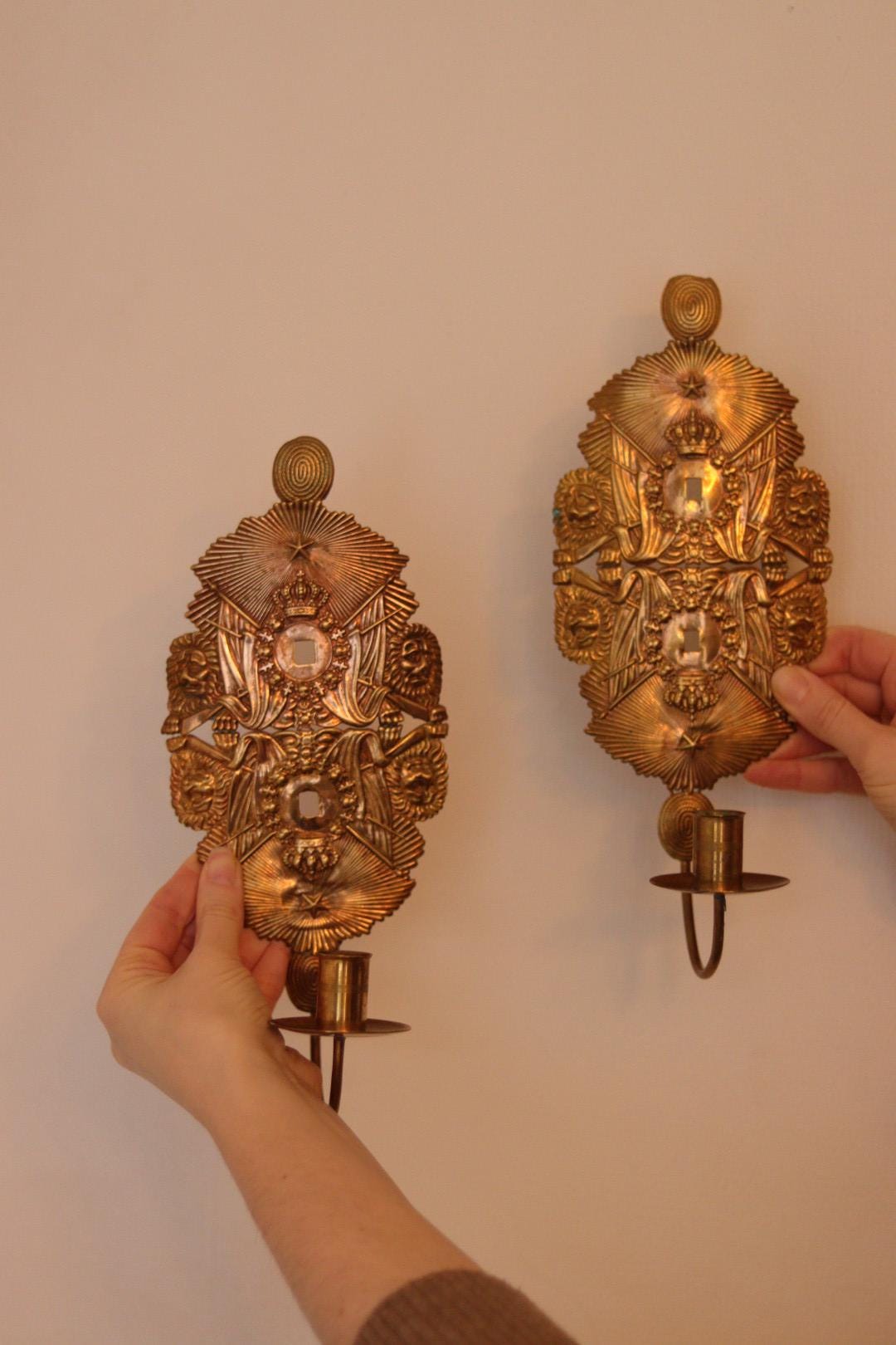 Pair of Mid-Century Swedish Sconces