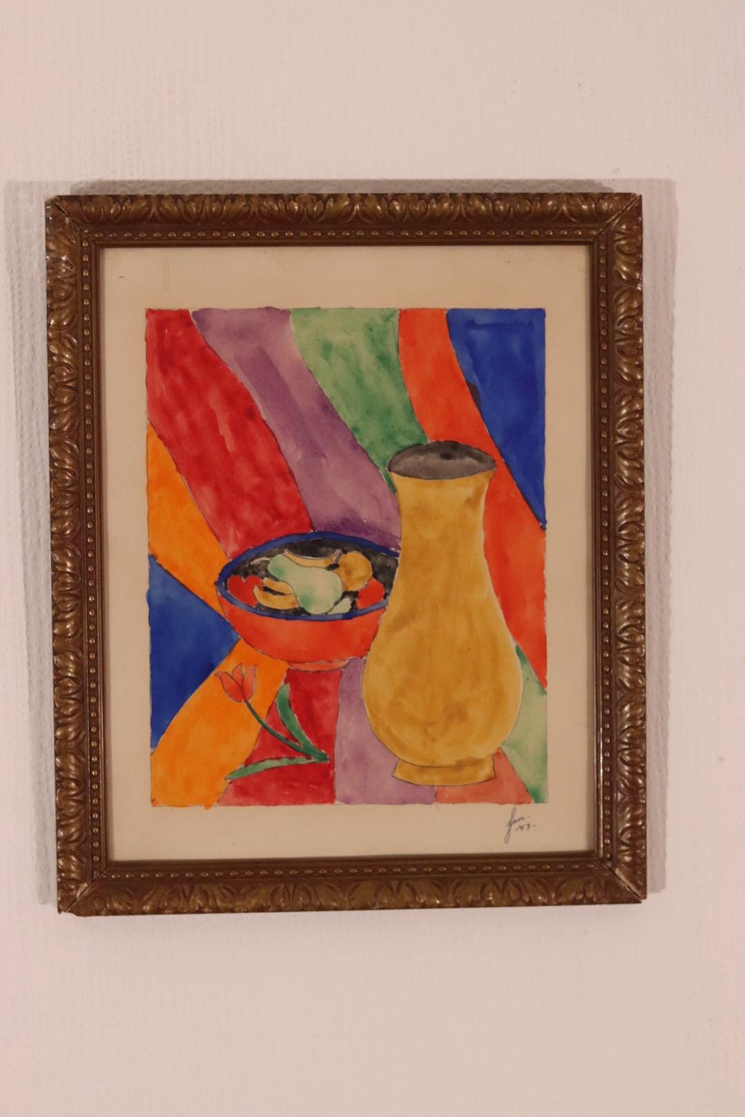 Vase with Fruit