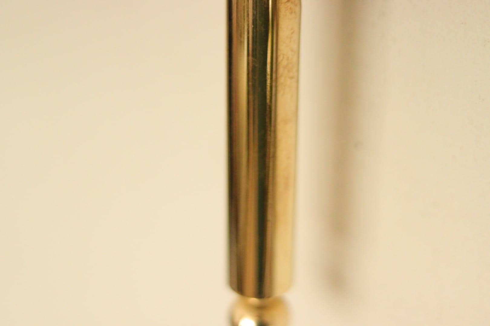 Vintage Swedish Brass Sconce by Gusum